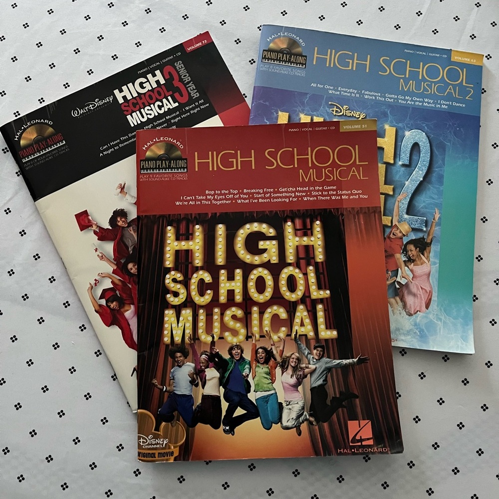 HIGH SCHOOL MUSICAL 1,2,3 PIANO PLAY-ALONG